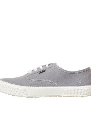 Suchen Sie ein originelles und außergewöhliches Geschenk? überrascht den Beschenkten sicher Herren Leinen Hanfturnschuhe grau mit weißer Kautschuksohle